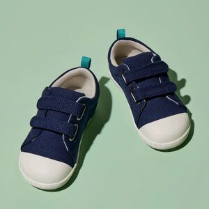 Ten Little | Eco Canvas Sneakers - Navy Blue